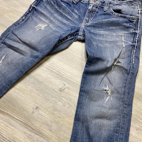 Big Star Sweet Ultra Low Rise Capris - Picture 10 of 12